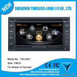 2DIN Auto Radio Car DVD Player for Nissan Universal with A8 Chipest, GPS, Bluetooth, SD, USB, iPod, MP3, 3G, WiFi Function