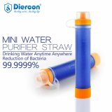 Diercon 2015 The Newest Products Purifier Water Straw for Outdoor Survival Life (PS01)