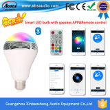 APP Controlled Bluetooth RGB LED Light Speaker with E27 Base