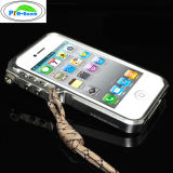 Aluminum, Metal, Mobile, Cell Phone Cover for iPhone4, 4s (PRE-AI4)