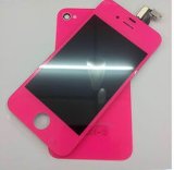 Rose Red LCD Complete and Back Cover for iPhone 4/4s