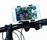 Universal Plastic Lazy Mobile Phone Holder with Soft Mat for Bike