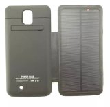 4200mAh Solar Panel External Power Pack Charger Emergency Battery Charging Case for Samsung Galaxy Note 3 (HB-04)