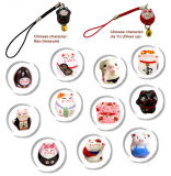 Lucky Cat Cell Phone Charms