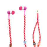 New Arrival 3.5mm Fashion Pearl Wired Mobile Phone Earphone for Cell Phone / MP3