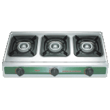 3-Burner Stainless Table Gas Stove (T-A3012) 