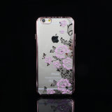 High Quality Silk Print and Electroplating PC Case Mobile Phone Case for iPhone 6/6plus