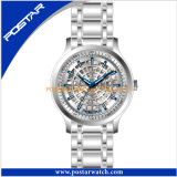 High Quality Stainless Steel Wrist Watch Waterproof Quartz Watch