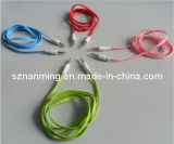 Colorful 3.5mm Male to 3.5mm Male Noodle Audio Cable