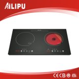 New Touch Control Induction Cooktop & Infrared Cooktop, Two Burner Cooker