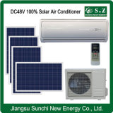 High Efficiency DC48V 100% Heating Wall Split Solar Air Conditioner with Best Solar Panels