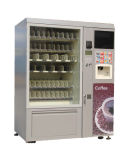 LV-X01 Vending Machine with 5.1 Inch Screen to Show Operated Informations.