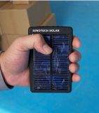 Solar Mobile Phone Charger with LED Flashlight