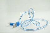 Visible LED Light Micro USB Shining Sync Flash Data Charging Cable for Samsung Galaxy HTC Nokia