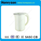 Hotel Electricial Water Kettle with White Color and Double Body Finishing