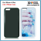 New Sublimation 2 in 1 Rubber Phone Case for iPhone6 Plus