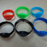 Elastic Smart RFID Silicon Wristband for Swimming Pool