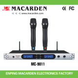 Pll UHF Professional Dual Channel Wireless Microphone (MC-9011)