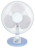 220V. 50W. Electric Plastic Table Fan. 16 Inch with Timer