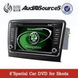 8 Inch 2 DIN Car Radio DVD Player for Skoda Superb 2009-2012 with DVD/3D Map/Arm+ Wince System/GPS/DVB-T/Tmc/RDS/Ipas/OPS Funtion (ANS830)