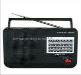 FM/TV/AM/SW1-2 5 Band Radio MP3 Player BW-F26U