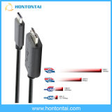 Black USB 3.1 Type C Male to USB 3.0 Micro B Cable