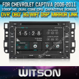 WITSON Car DVD Player for Chevrolet Captiva with Chipset 1080P 8g ROM WiFi 3G Internet DVR Support