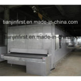 Double Spiral Machine Frozen Seafood Freezer for Meat Fish Fillet