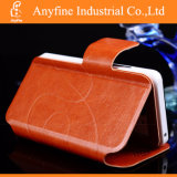 Made in China Leather Stand Designer Mobile Cell Phone Case for Galaxy S5 (AF508)