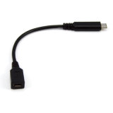 USB2.0 Date Cable Type C Male to Micro B Female (HM-UC019)