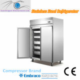 Stainless Steel Double Doors Kitchen Refrigerator