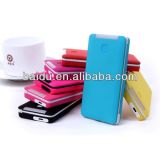 2014 Hot Selling 3 in 1 Untral Thin Mobile Charger Li-Polymer Battery for iPhone Samsung Tablets