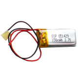 Polymer Li-ion MP3/MP4 Player, Bluetooth Devices Battery GSP051429 150mAh 3.7V With PCB