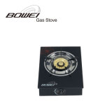 High Quality Gas Stove Auto Ignition Used LPG&Ng Single Iron Burner Gas Stove with Glass Top