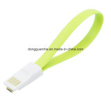 Green Color Magnetic USB Cable for Micro (RHE-A2-003)
