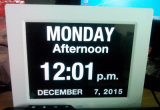 8inch HD Digital Photo Frame with Clock and Calendar