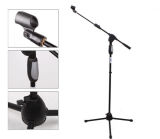 Black Microphone Stand for Professional Performance