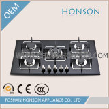 Five Burners Tempered Glass Gas Cooktop Gas Hobs