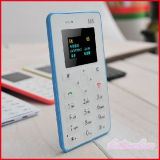 2015 Best Selling Ultra Thin Card Style Standby Mobile Phone
