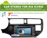 Android 4.0 Box Radio for KIA Rio K3 Pride Car GPS Sat DVD Player Multimedia Radio