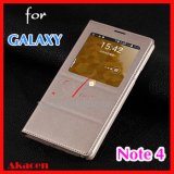S View Smart Housing Leather Case Phone Accessories for Samsung Galaxy Note 4 N910