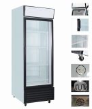 380L Single Swing Door Upright Beverage Refrigerator