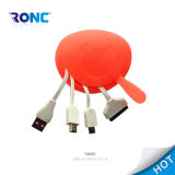 Ronc OEM Logo Cute Shape USB Charge Cable for Smartphone