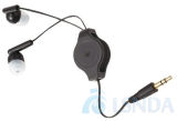 The Cheapest Gift Promotion Retractable Cable Earphone