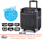 2016 DJ Sound Box 8 Inch Portable Party Speaker with DJ Light