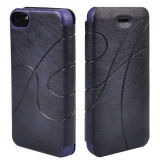 Leather Flip Case Cover Pouch Strap for I9500 S4