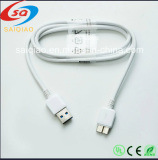 Wholesale Mini USB Micro USB Charger Data Cable for Samsung Galaxy Note3