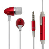 Colorful Metal Stereo Earphone for Mobile Phone