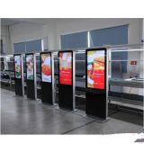 55 Inch Floor Standing Digital Screen Kiosk Outdoor Advertising LCD Display