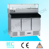 Guangzhou Manufacturer Restuarant Equipment Pizza Prep Table Refrigerator